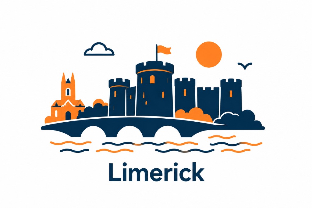 Limerick skyline illustration